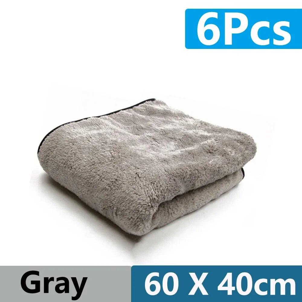1/4/8 Stück Mikrofaser-Autowaschtuch, 100 x 40 cm, super saugfähig, Auto-Reinigungstuch, Premium-Mikrofaser-Autotuch, einmaliges Trocknen