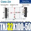Regulowany skok Dwosiowy cylinder pneumatyczny dwururkowy TNJ TNJ10/16/20/25/32-30-100