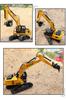 Excavator Car for Construction Vehicle with Wireless RC Excavator Model Car for Sandbox Perfect for or Birthday Gifts Radio-Controlled Kids,