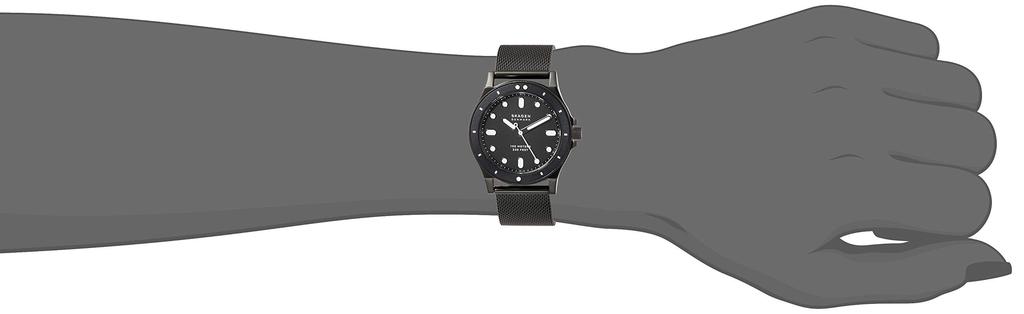 Skagen FISK SKW2917 Officially Black Women's Watch, Imported,