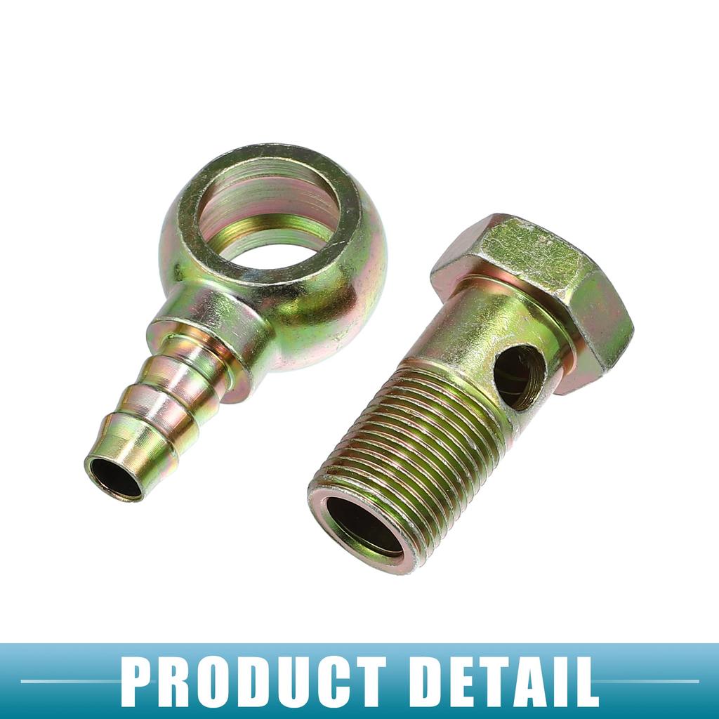 Ein ABSOPRO Banjo-Schraube M18x1.5 12mm Banjo Schlauchstutzen Schraubfitting Bremsleitungsfitting