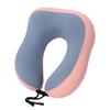 U Shaped Travel Pillow, Memory Foam Neck Pillow, Cooling Neck Support Pillow, Portable Headrest with Removable Washable Cover for Office Planes