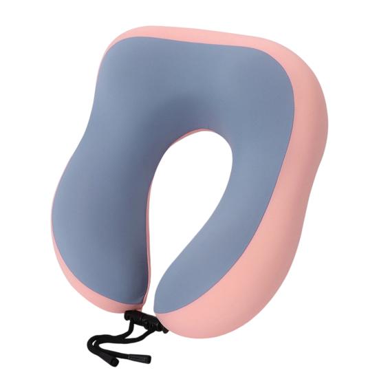U Shaped Travel Pillow, Memory Foam Neck Pillow, Cooling Neck Support Pillow, Portable Headrest with Removable Washable Cover for Office Planes