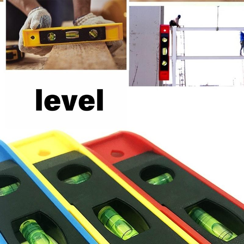 Magnetic Torpedos Level Bubble Level Box Spirits Level Aluminiums Frame 180/90/45 Degree,9inch