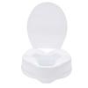 Toilet riser, suitable for the elderly, pregnant women, and disabled, provides height enhancement for standing up,