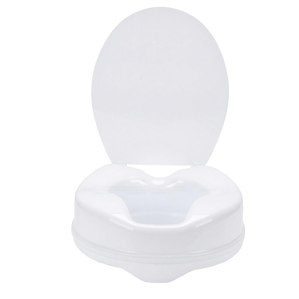 Toilet riser, suitable for the elderly, pregnant women, and disabled, provides height enhancement for standing up,