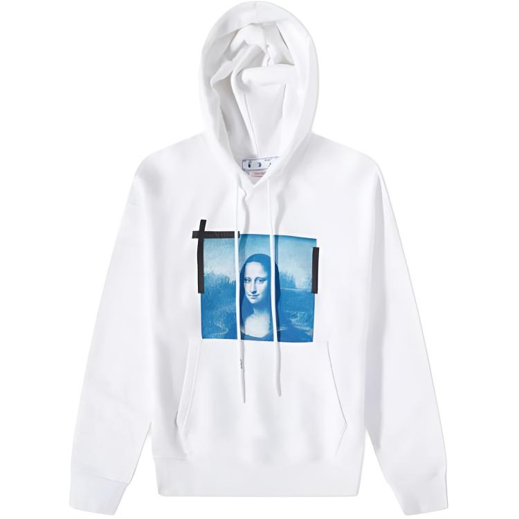 Off- Monalisa Over hoodie OMBB037C99FLE0050145