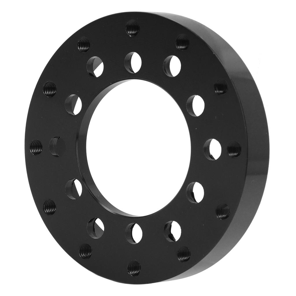 Alloy Steering Wheel Adapter Plate Black Replacement Accessories Car Gaming Steering Wheel Adapter for Logitech G25 G27 70MM