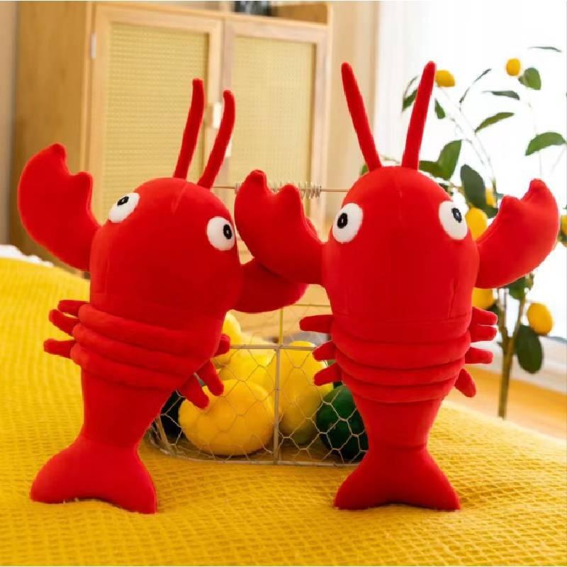 Crayfish Simulating Plush Toy Cute Cartoon Boy Children Birthday Holiday Gift