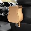 Auto Cup Holder Car Cup Holder Backseat Organizer Leather Box Organization And Storage For Water Bottle Phone Keys Purse Vehicle