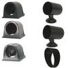 2" 52mm Gauge Pod Mount Holder Racing Dash Board Dual Triple Gauge Pod Black Carbon Fiber Color Double Triple Gauge Pods