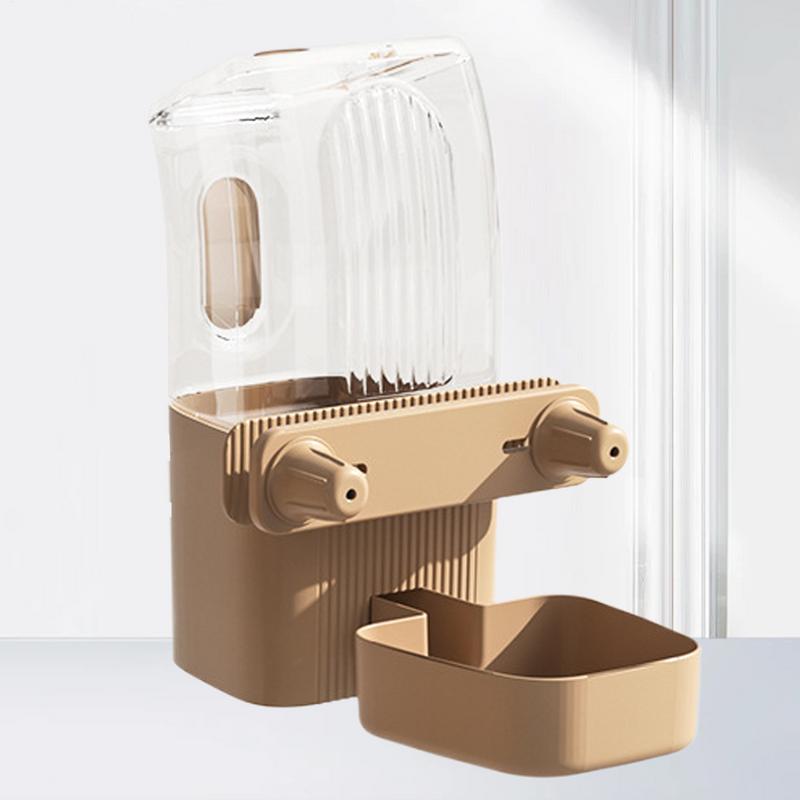 

Hangable Dog Feeder Cage Mounted Water Dispenser Pet Supplies Large Crate Feeder Dish For Puppy Cats spain