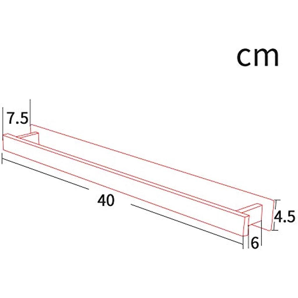 Držák ručníků do koupelny 40 cm Lepidlo na ubrousky na dveře Držák na ručníky z nerezové oceli