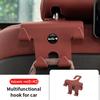 ABF3   Four Head Car Hook Seat Back Hanging Hook Headrest Hanger For KIA Cerato Soul Venga Forte Spectra Sedona Niro Cadenza