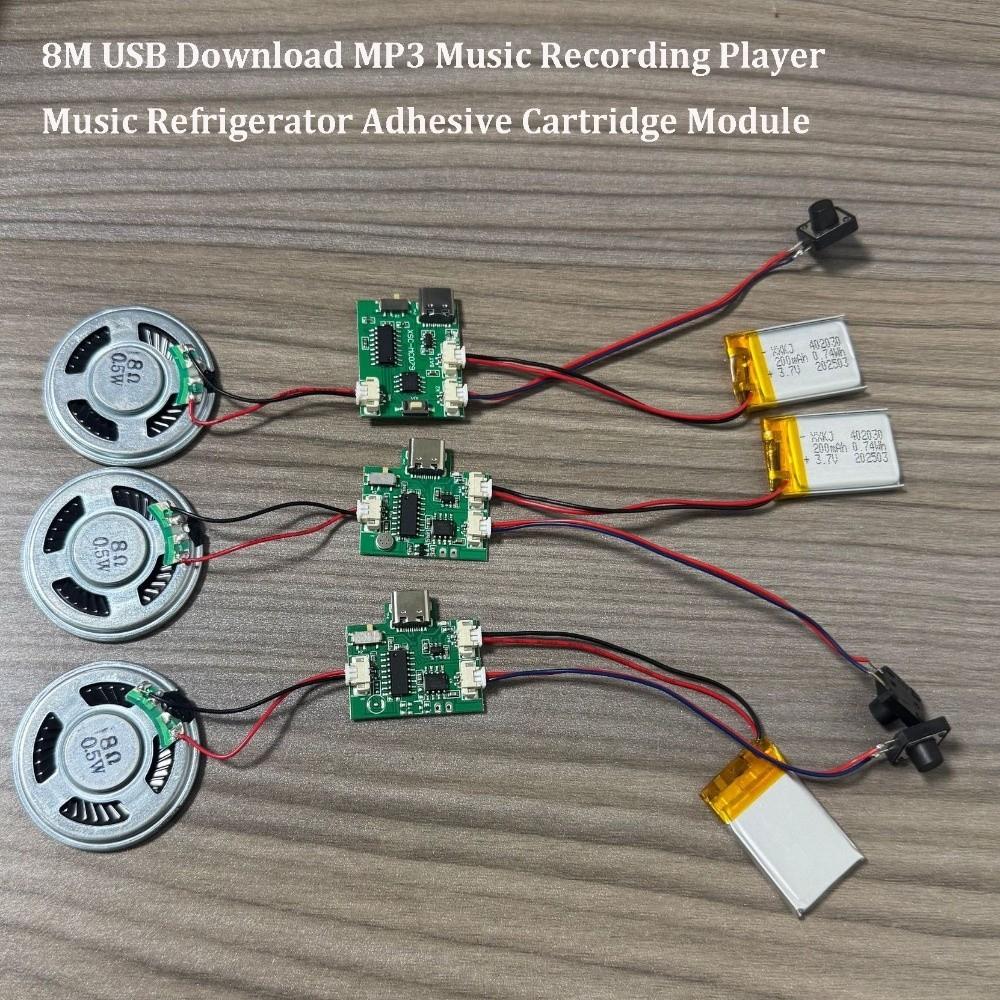 Capacity 8M 8M USB Download Movement Module  Book Refrigerator Sticker