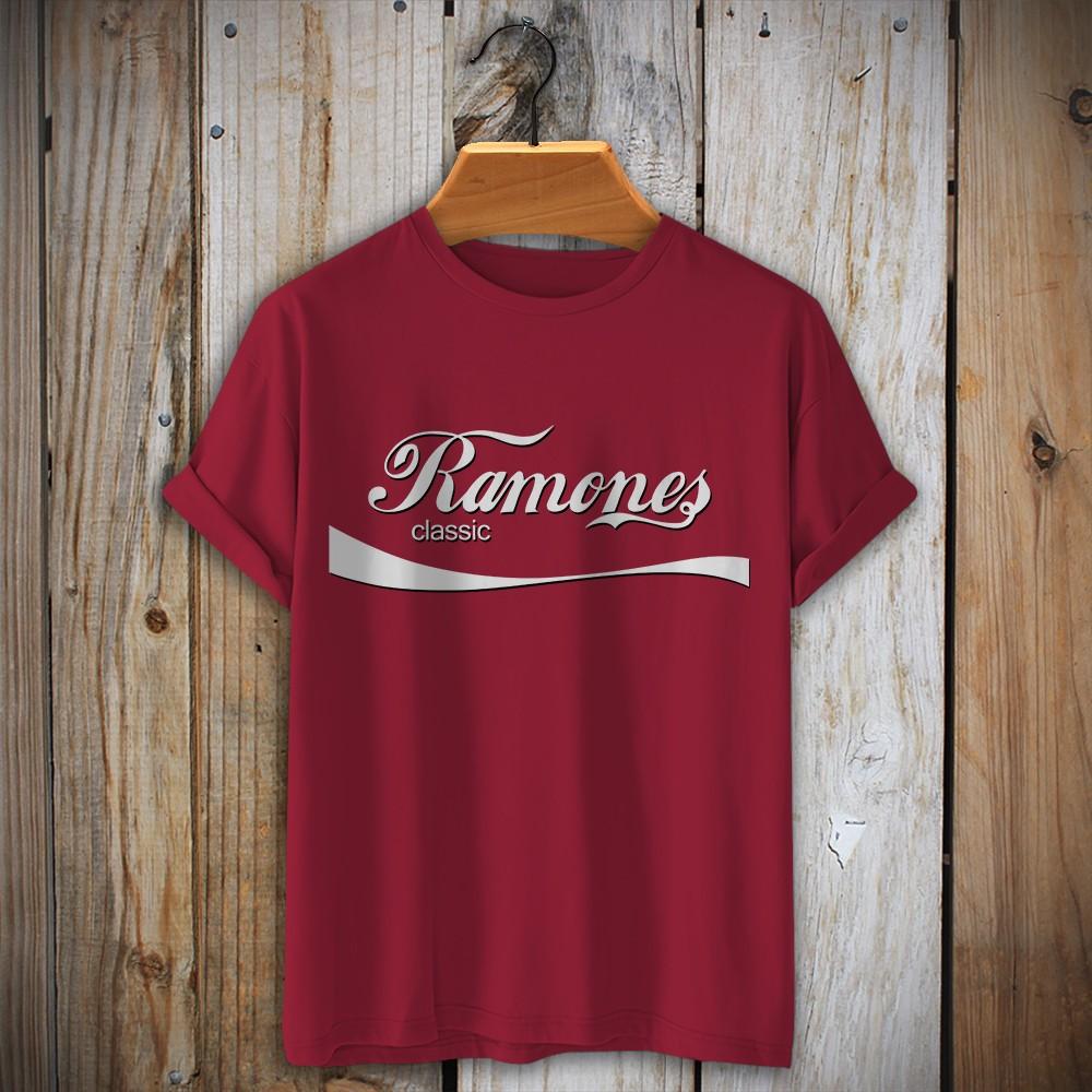 Vintage Style Ramones Tee Classic Joey Ramone Poison Heart Surfin Bird Unisex T-Shirt S