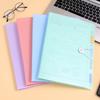 12 Layers A4 File Folder Elastic Strap Design Exam Paper Storage Booklet File Bag  Document Storage