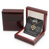 Custom Personalized Heart-Shaped Name Necklace With Birthstones for Wife Personalized Heart Custom Name Gift for Mother's Day