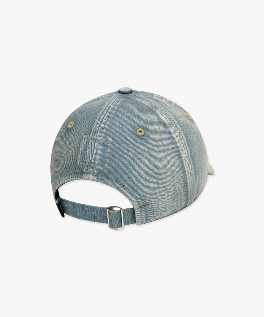 LMC Washed Denim Gothic Oval 6Panel Cap Sand