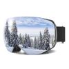 Muqingqing Spherical Magnetic Double-Layer Ski Goggles
