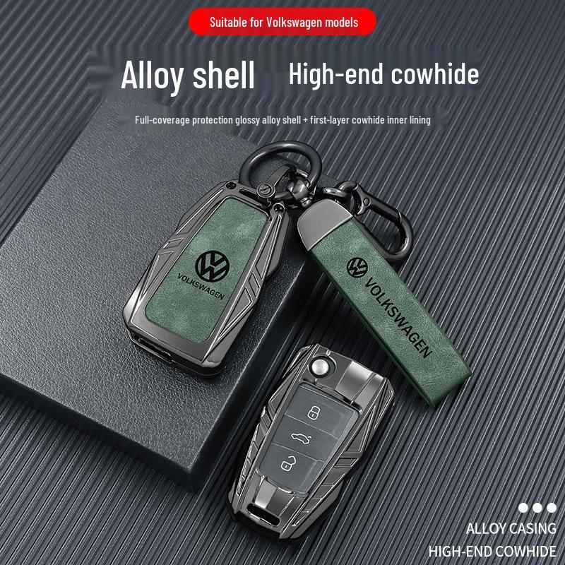 Volkswagen Tharu 2025 Polo Touran Key Case: Men's & Women's Protective Shell Cover.