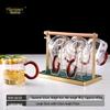FLEVINS Heat-Resistant Transparent Glass Cups - 6 Piece Set