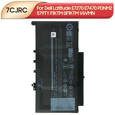 Rechargeable Lithium Battery For Dell Latitude E7270 E7470 PDNM2 579TY F1KTM 0F1KTM V6VMN 7CJRC Laptop Battery 3500mAh
