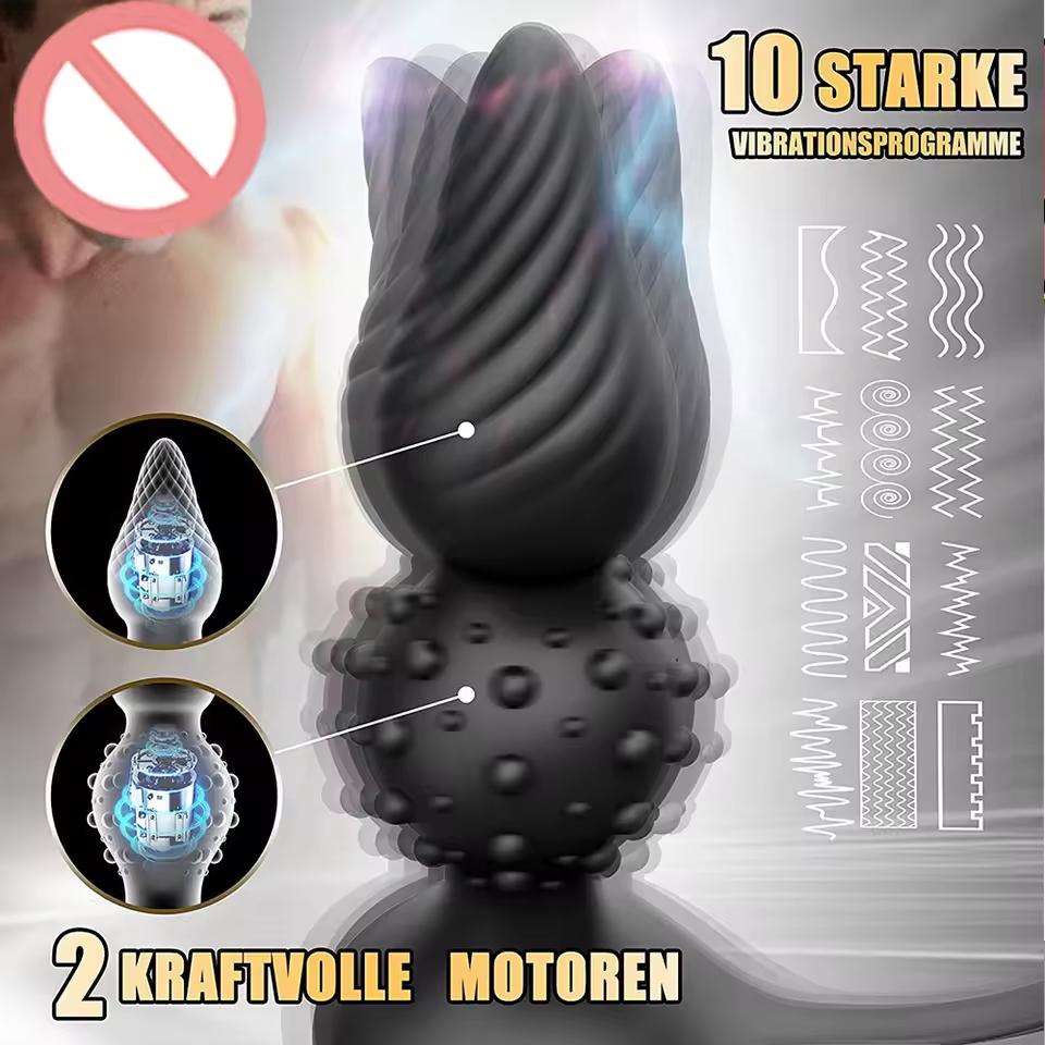 Penis Ring Ring for Men Erection Butt Anal Plug Vibrator Prostate Massager Wireless Remote Control Prostate Massage Remote Sex Toys