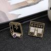 Literature Lovers Present Cartoon Cute Book Badge Brooch for Women Men Child Gift Lapel Pins  Book Bag Pin Denim Jackets Needle