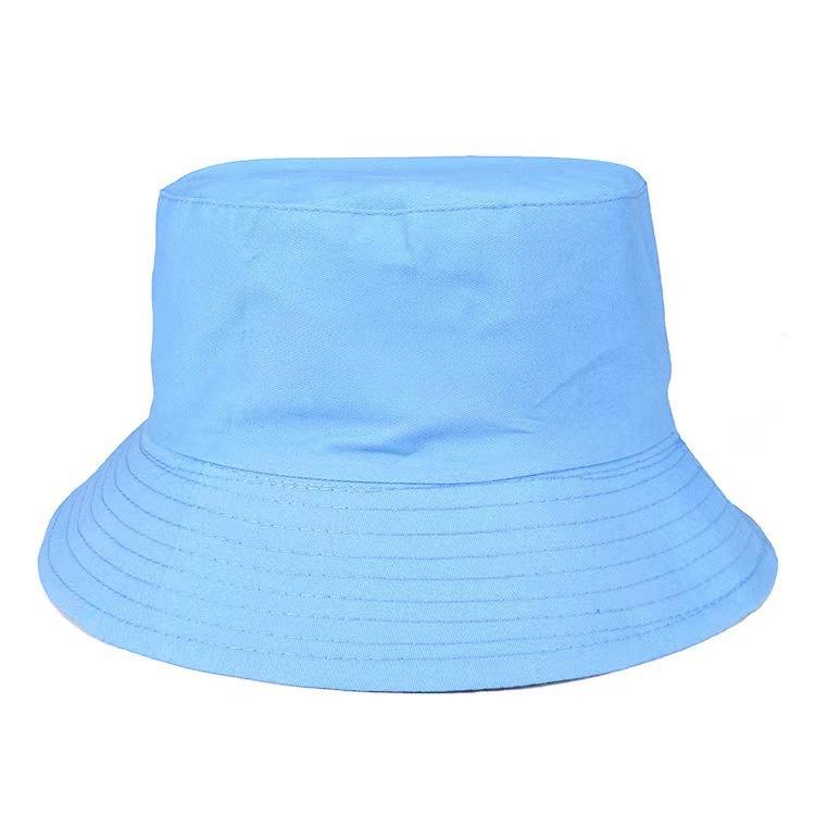 Custom Logo Floppy Hat Cotton Blend, Holiday Gift Embroidered Bucket Sun Hat Festival