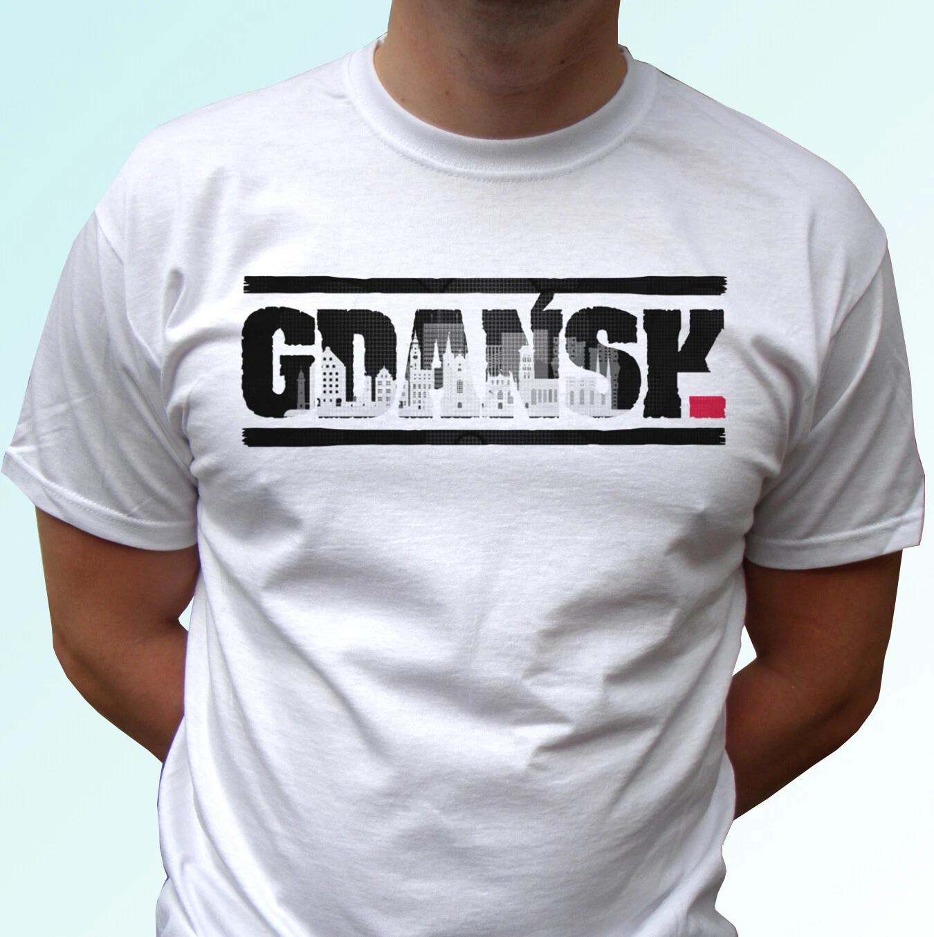 Gdansk kids boys T-Shirt Polska koszulka prezent art gift holiday tee Poland top all sizes 120