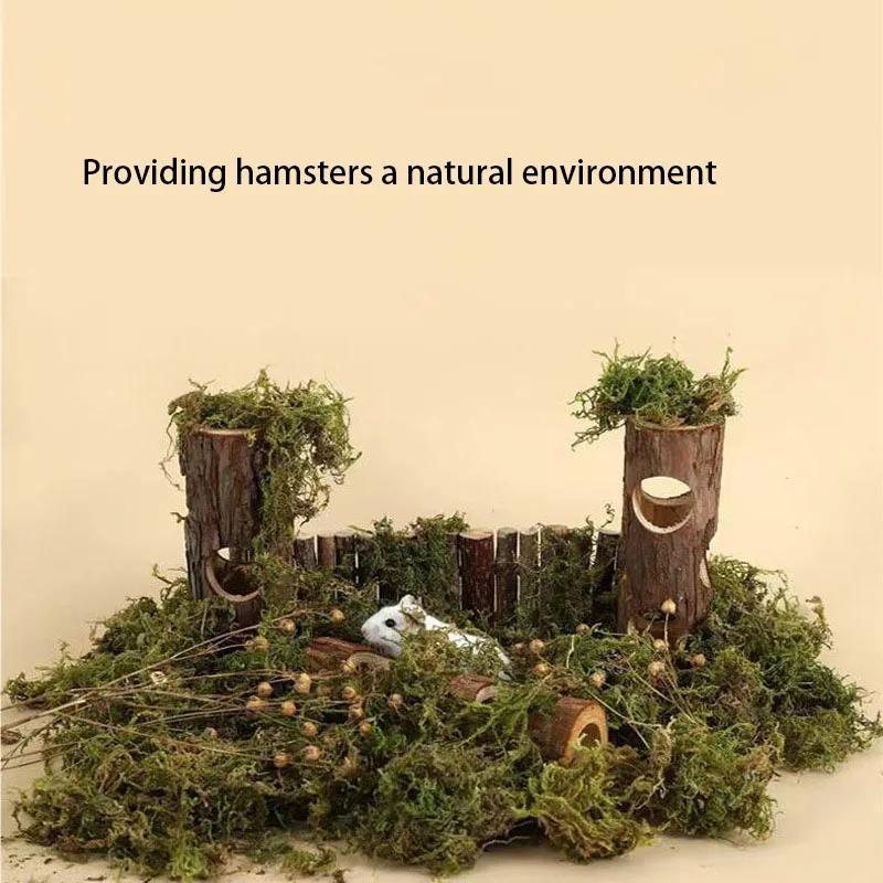 Natural Pet Toy Grinding Cleaning Chew Toy Small Pets Toys For Hamster Rabbit Grinding Products Made of Apple Tree Wood