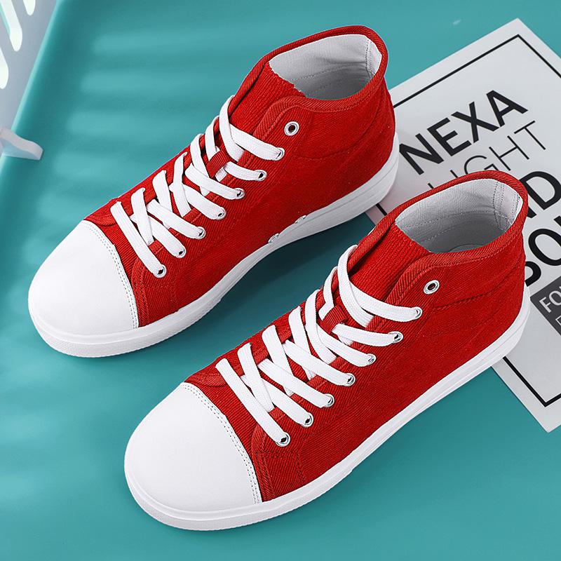 Lovers High Top Men Women Canvas Vulcanize Boys Girls Shoes School Casual Running Designer Walking Sport Shoes Classic Sneakers