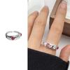 Irregular Shape Crystal Ring Minimalist Handmade Opal Ring Fashionable Gemstone Ring  Girls Gift