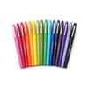 Pochette de 16 feutres - Pointe moyenne - 0.7 mm - Couleurs vives - PaperMate Flair