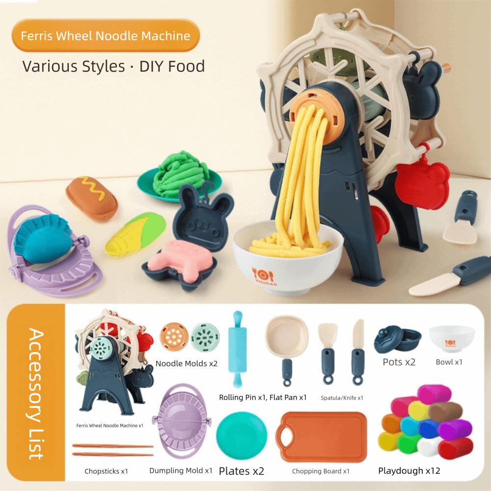 Table Snack Kids Pretend Cooking Toy with Storage Case Afternoon Tea Toy Set  Pretend Play