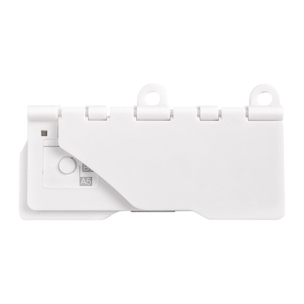 

5-Hole Hole Puncher Portable Loose-leaf Punch Multi-functional 5-hole Punch Students White
