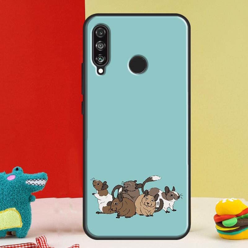 Mouse Rat For Huawei Nova Y91 Y90 Y60 Y70 Y72 Y61 9 10 SE 12i 12s 11i 5T P60 Pro P20 P30 P40 Lite Case