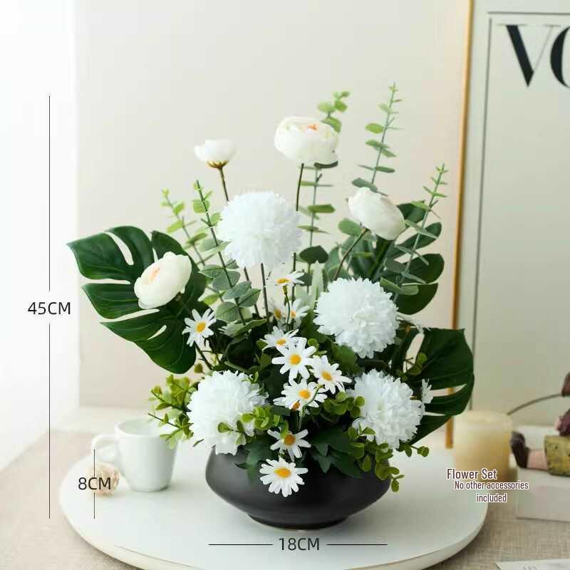 Premium Artificial Green Plants for Home Decor – Perfect for Living Room, Dining Table, TV Stand, or Entryway