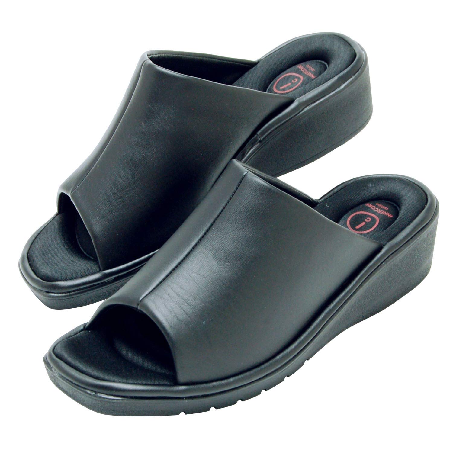 

INNERCORE Размеры Тапочки, Черные, 23-24см чёрный