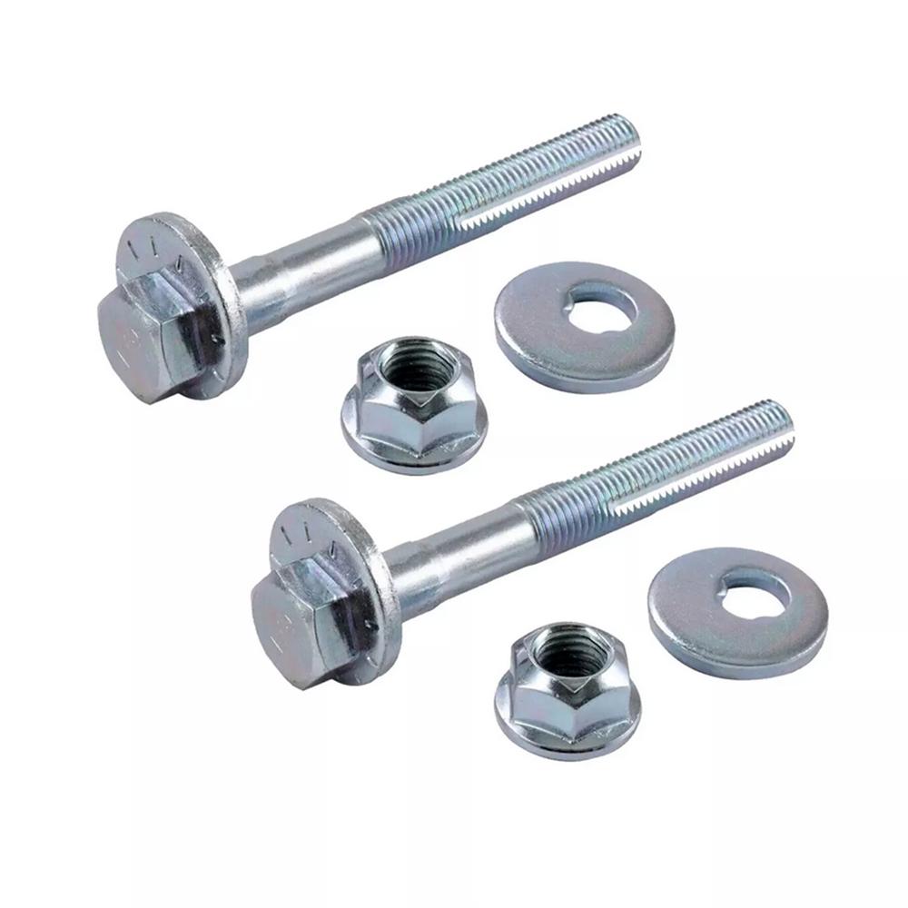 2 X Rear Camber Nut Bolts And Washers Kit 24428132 For Cadillac Fiat Saab Opel