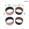 4 Stück Motorrad Gabelbuchse Universal 41mm 43mm 47mm 48mm 49mm Äußere Führungsschienen Oben Unten Vorderer Stoßdämpfer Federung Reparaturteile