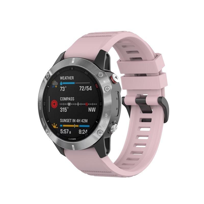 Silikonarmband Für Garmin Fenix 6 6S 6X 5X 5 5S 3 3HR Forerunner 935 945 Schnellverschluss-Silikonarmband für 26mm 22mm 20mm Armband