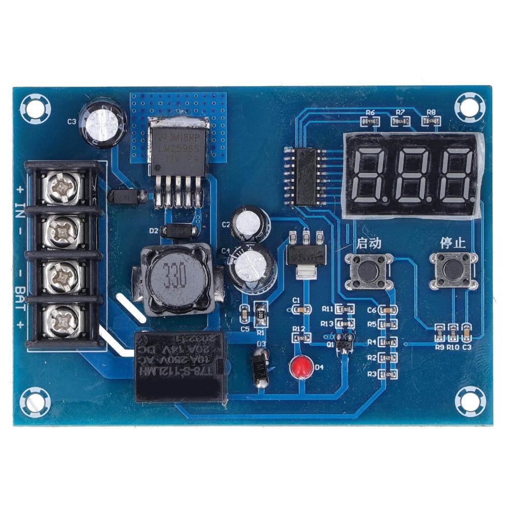 DC10-30V Battery Charging Protection Board LED Battery Control Module Power Control