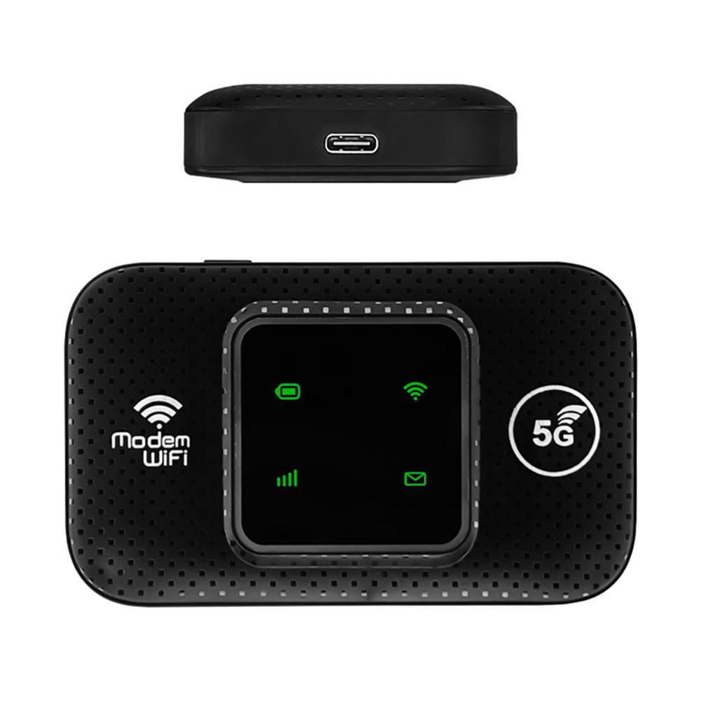 4G LTE Wireless WiFi Router 150Mbps Hotspot with SIM Card Slot (Black LED) #F