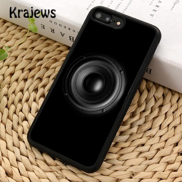 Krajews Massive Music Speakers Phone Case Cover For IPhone 18 17 Air 16 15 14 plus 11 12 13 pro max coque Shell Fundas