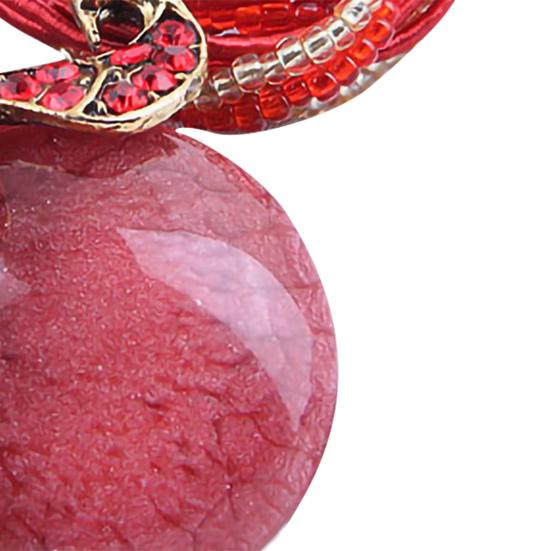 Retro Vintage Necklace Bright-colored Bohemian Style Exquisite Sweater Chain for Daily Life