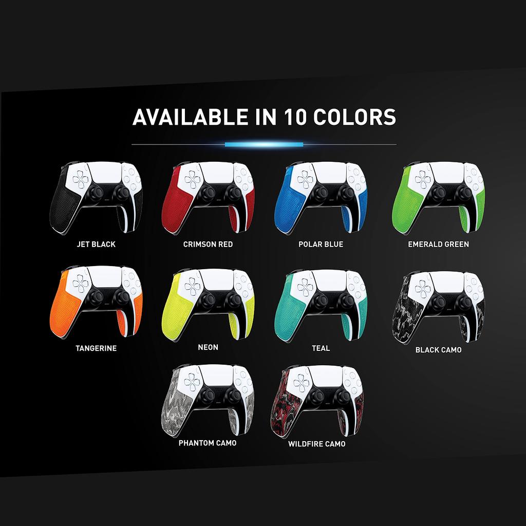 Lizard Skins PS5 Controller Grip – 0,5mm DSP Playstation 5 Grip – Snadná instalace předem nařezaných kusů – 10 barev (Polar Blue)