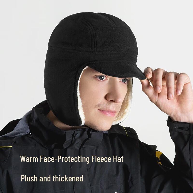Tri-polar TP6405 Double-Layer Sherpa Fleece Earflap Ski Hat