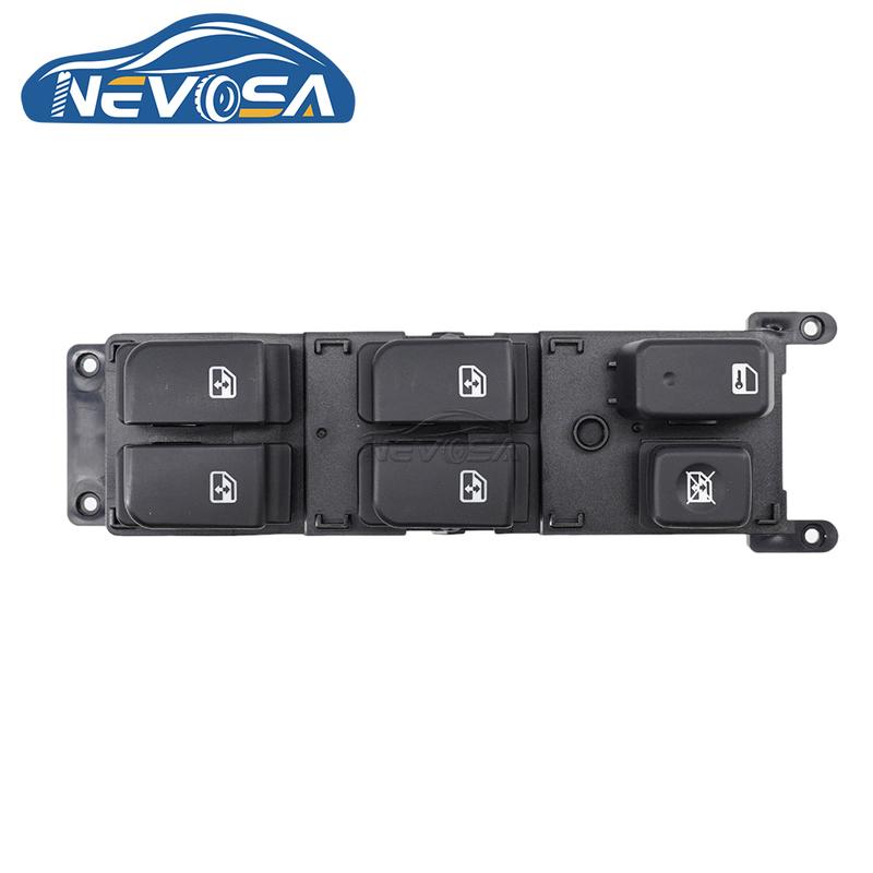 Master Window Switch For Kia Carens RONDO 2006 2007 2008 2012 93571-1D200 Front Left Driver Glass Button 935711D3013 935711D2003